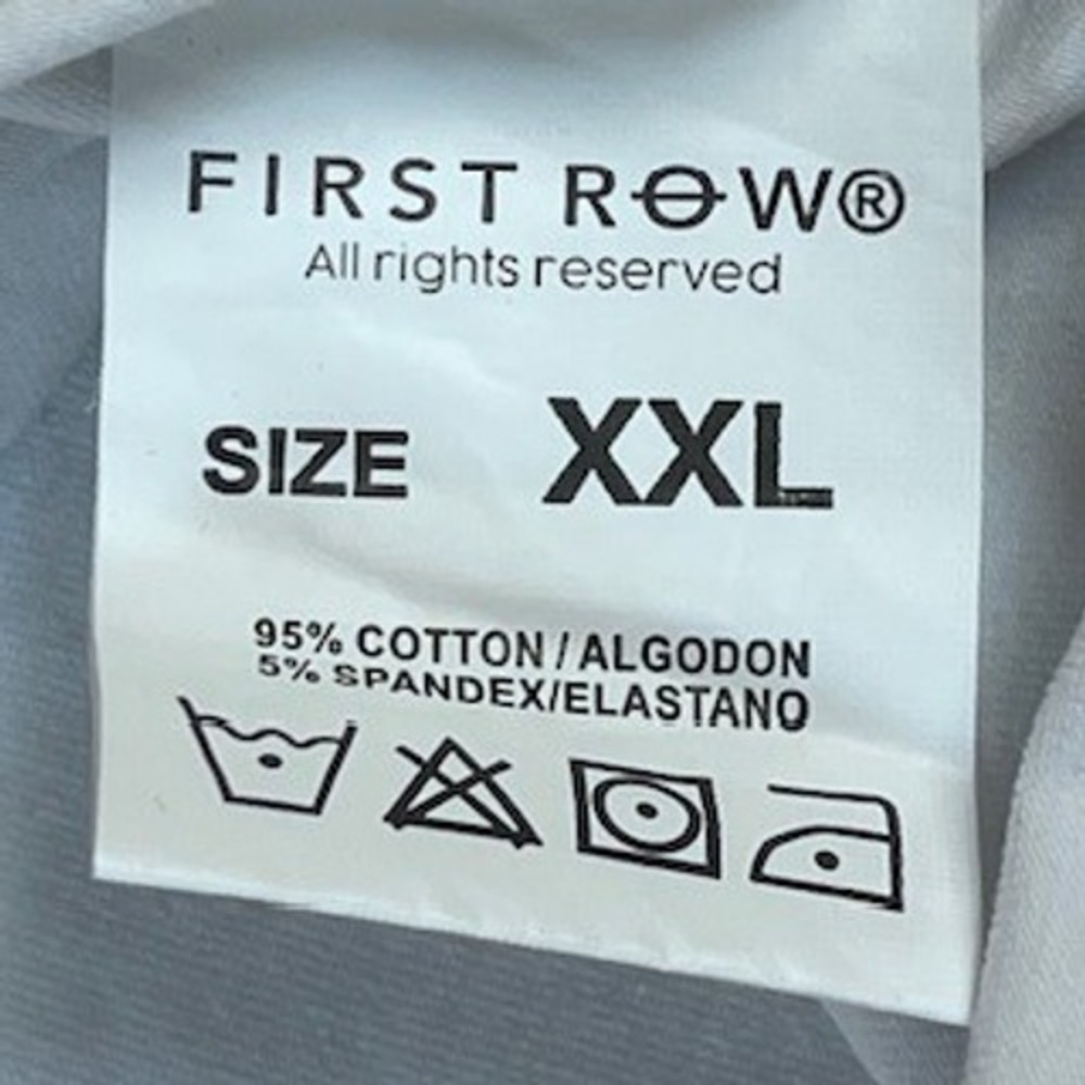 FIRST ROW INTERNATIONAL Mens White Graphic T Shirt XXL "The World Is Yours" - Picture 4 of 7